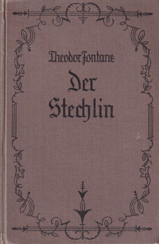 Fontane,Theodor  Der Stechlin 