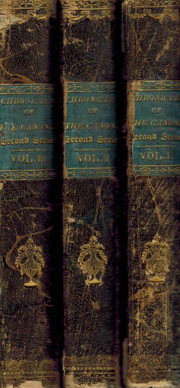 The Author of Waverley (Walter Scott)  Chronicles of The Canongate in three Volumes (3 Bände) 