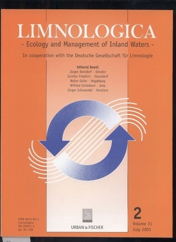 Limnologica  Volume 31. Heft 2. 2001 