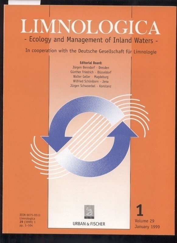 Limnologica  Volume 29. Heft 1-4. 1999 (4 Hefte) 
