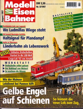 Modelleisenbahner  Modelleisenbahner Heft Nr. 8 / 1997 