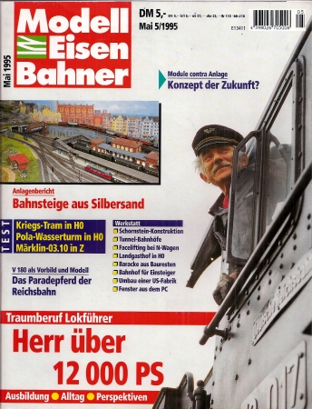 Modelleisenbahner  Modelleisenbahner Mai 1995 