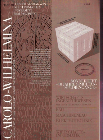 Technische Hochschule Braunschweig  Jahrgang XXXV, Heft 1, 2000 (1 Heft) 