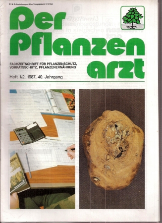 Der Pflanzenarzt  Der Pflanzenarzt 40.Jahrgang Heft 1/2 bis 11/12 (8 Hefte) 