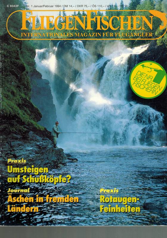 FliegenFischen  FliegenFischen 11.Jahrgang Heft Januar/Februar 1994 