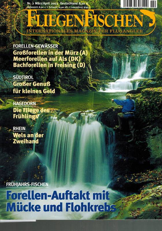 FliegenFischen  FliegenFischen Jahr 2003 Heft März/April 