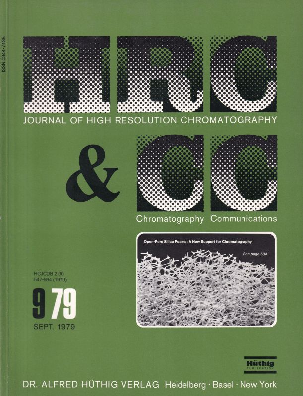 HRC Journal of High Resolution Chromatography  HRC Journal of High Resolution Chromatography Volume 2 Heft 9 (1979) 