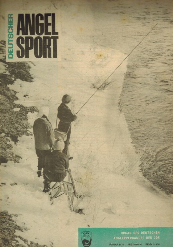 Deutscher Angelsport  Deutscher Angelsport 28. Jahrgang 1976 Hefte 1-3 und 5 (4 Hefte) 