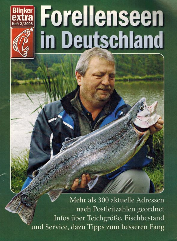 Blinker extra Heft 2, 2008  Forellenseen in Deutschland 