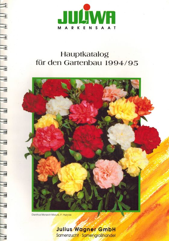 Juliwa Julius Wagner GmbH Heidelberg  Hauptkatalog für den Gartenbau 1994/95 