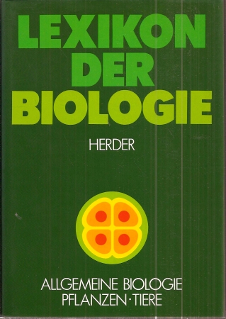 Lexikon der Biologie  Lexikon der Biologie in acht Bänden + Band 9,10 und Ergänzungsband 
