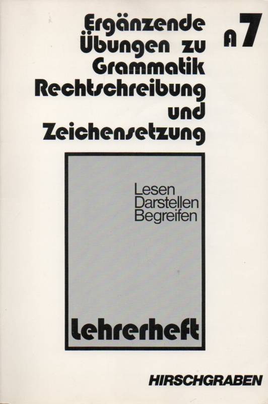 Hebel,Franz+Rudolf Hoberg+Ulrike Ladnar  Ergänzende Übungen zu Grammatik,Rechtschreibung und 