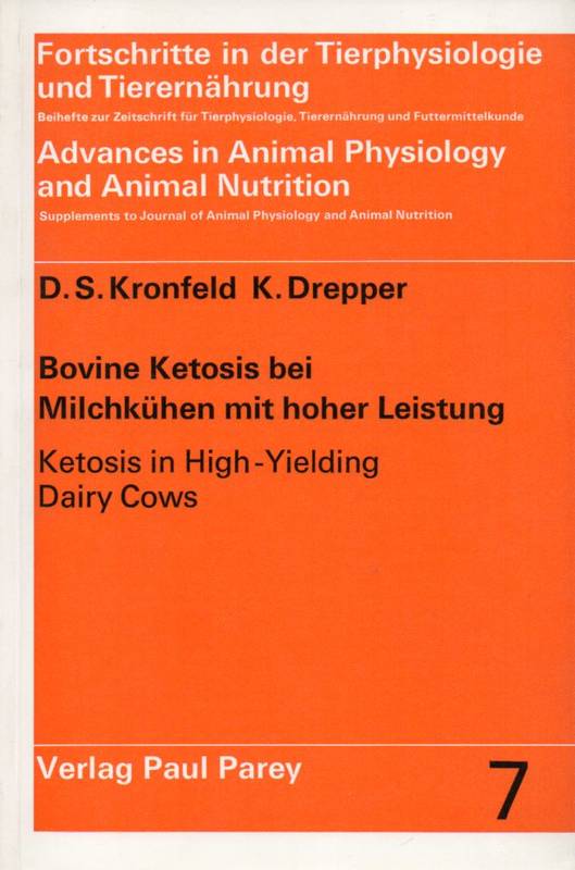 Kronfeld,D.S.+K.Drepper  Bovine Ketosis bei Milchkühen mit hoher Leistung(Ketosis in 