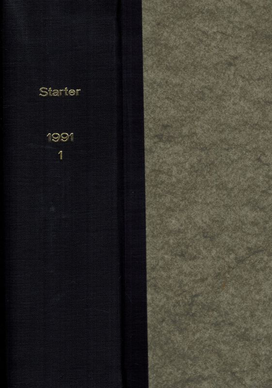 Starter  Starter Jahrgang 1991 Band 1 und 2 Hefte 1 bis 106 (2 Bände) 