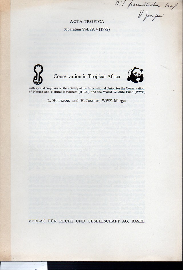 Hoffmann,L. und H.Jungius  Conservation in Tropical Africa 