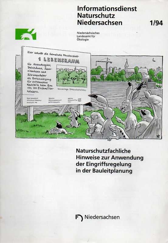 Niedersächsisches Landesamt für Ökologie  Naturschutzfachliche Hinweise zur Anwendung der Eingriffsregel in der 