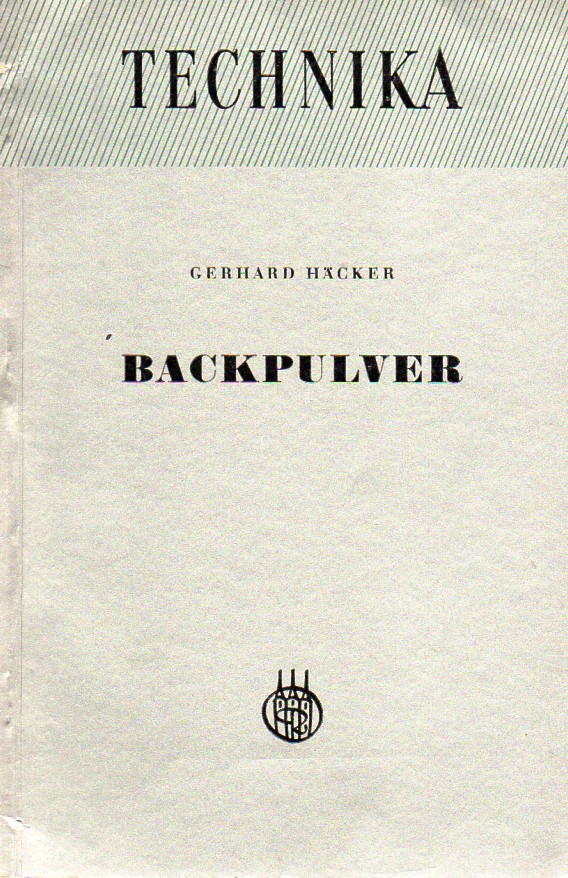 Häcker,Gerhard  Backpulver 