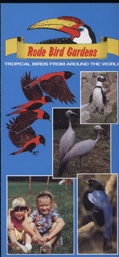 Rode-Zoo  Rode bird gardens.Tropical birds from around the world 