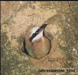 Krefeld-Zoo  Krefelder Zoo Jahresbericht 1994 