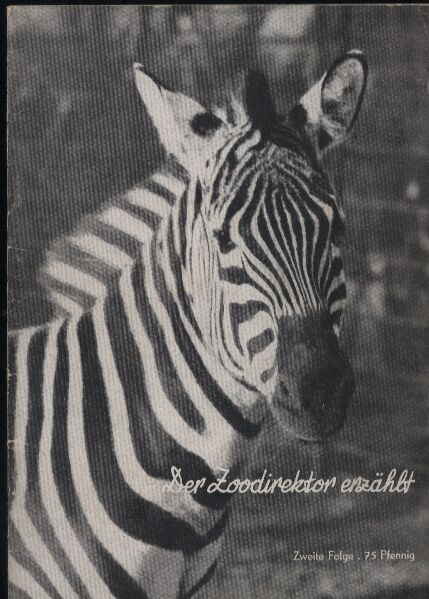 Dresden-Zoo (Wolfgang Ullrich)  Der Zoodirektor erzählt 2.Folge (Zebra) 