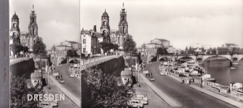 Dresden  6  Postkarten der Stadt Dresden 