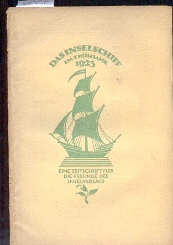 Das Inselschiff  Das Inselschiff 4. Jahrgang 1923 Heft 2 