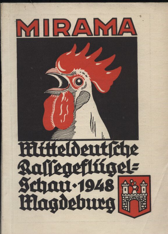 MIRAMA  Mitteldeutsche Rassegeflügelschau 1948 