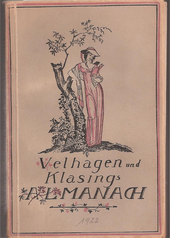 Velhagen und Klasing Almanach  14.Jahrgang 1922 
