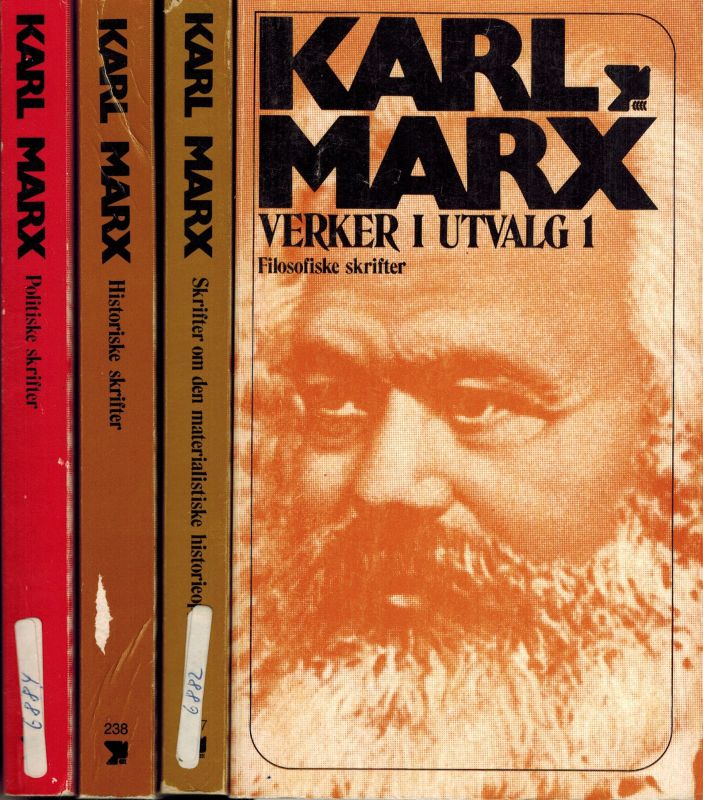 Marx,Karl  Verker i utvalg 1 bis 4 (4 Bände) 