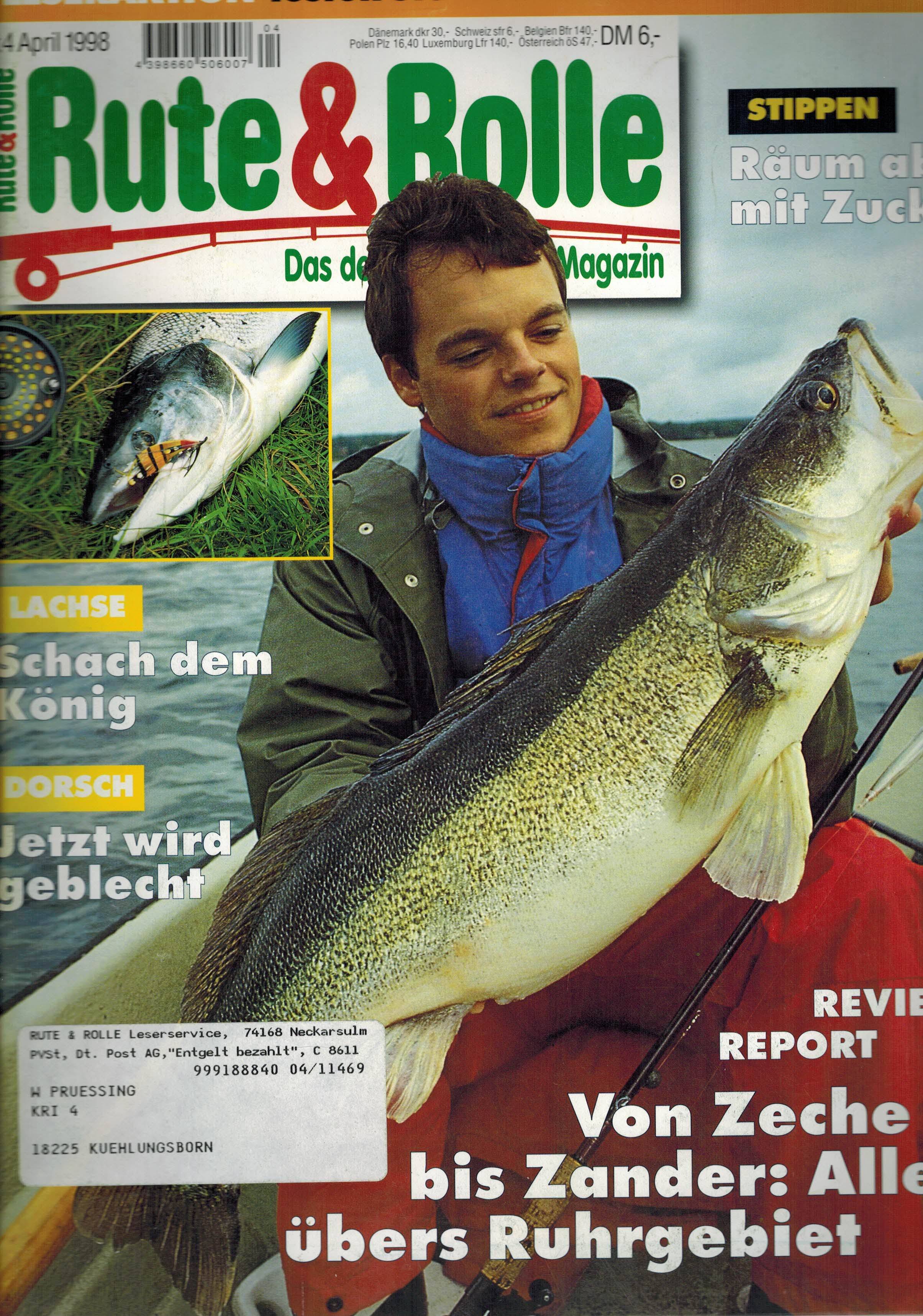 Rute & Rolle  Rute & Rolle Jahrgang 1998 Heft 1 bis 12 (12 Hefte) 