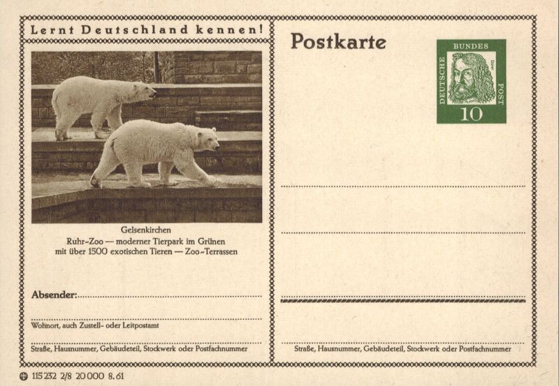 Gelsenkirchen-Ruhr-Zoo  Eisbären 