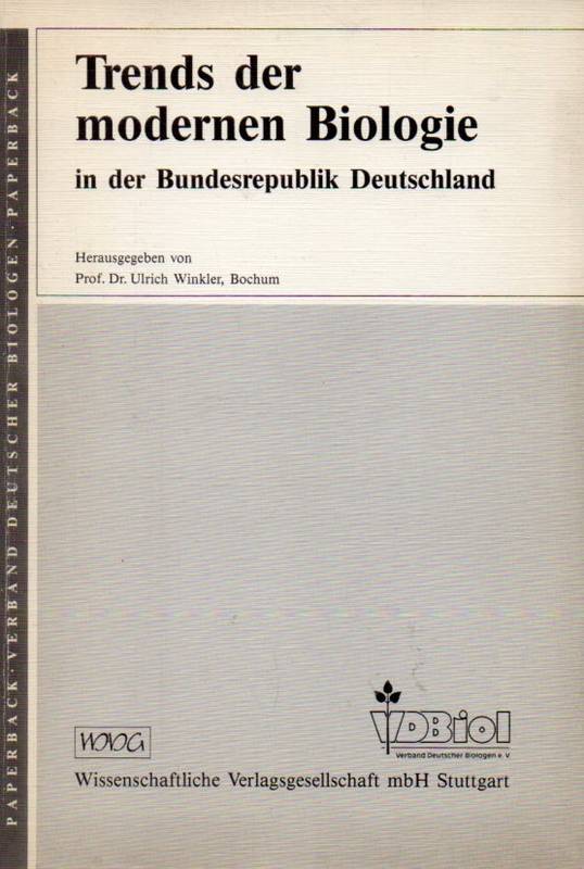 Winkler,Ulrich(Hsg.)  Trends der modernen Biologie in der Bundesrepublik Deutschland 