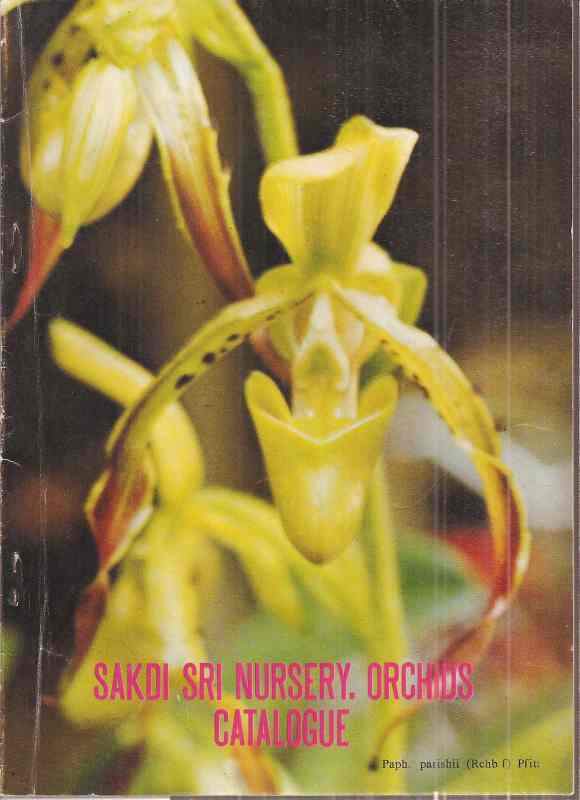 Sakdi  Sakdisri 1977 (Orchideenkatalog) 