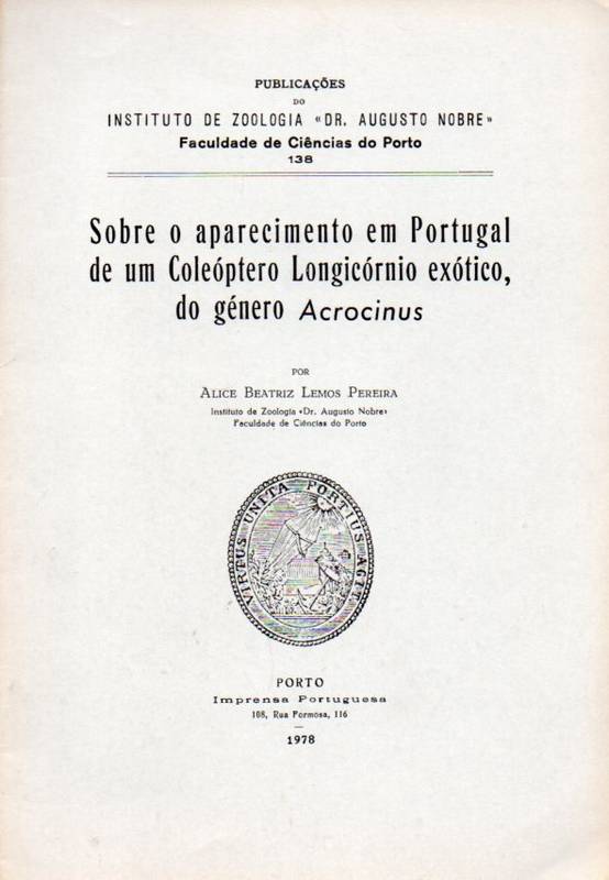 Lemos Pereira,Alice Beatriz  Sobre o aparecimento em Portugal de um Coleoptero Longicornio exotico, 