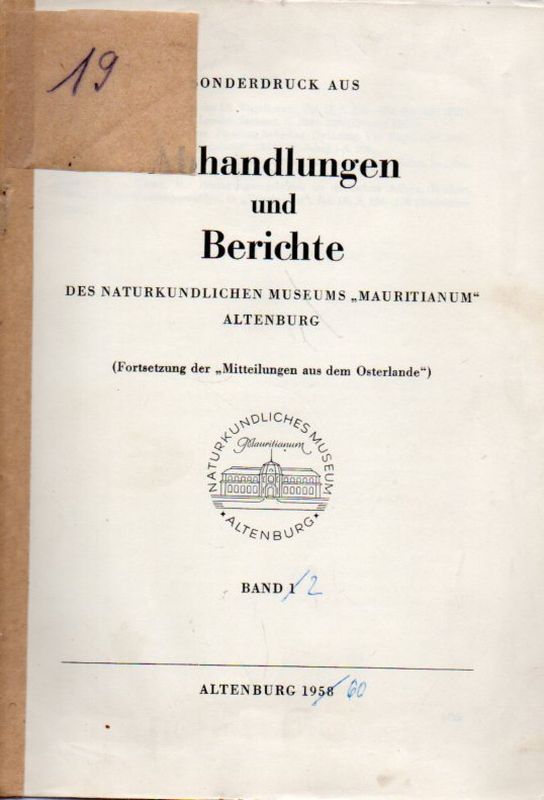 Trenkmann,Dietrich und Wolfgang Karg  Das Vorkommen der Entenvögel (Anatidae) im Kreis Altenburg 