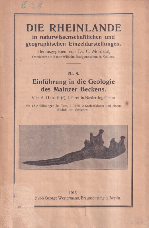 Grooß,A.  Einführung in die Geologie des Mainzer Beckens 