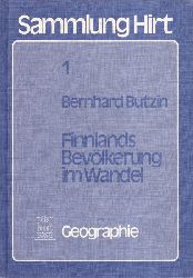 Butzin,Bernhard  Finnlands Bevlkerung im Wandel 