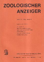 Zoologischer Anzeiger  213.Band 1984 Heft 1/2 bis 5/6 (3 Hefte) 