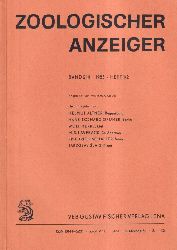 Zoologischer Anzeiger  214.Band 1985 Heft 1/2 bis 5/6 (3 Hefte) 