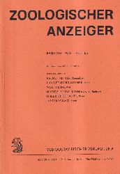 Zoologischer Anzeiger  216.Band 1986 Heft 1/2 bis 5/6 (3 Hefte) 