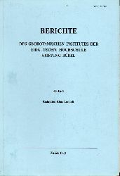 Geobotanischen Institut der ETH  59. Heft. 1993 
