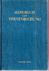 Hallauer,C.+K.F.Meyer (Hsg.)  Handbuch der Virusforschung 4.Band (III.Ergnzungsband) 