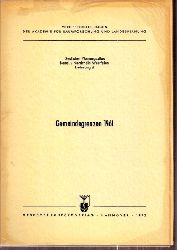Akademie für Raumforschung und Landesplanung  Gemeindegrenzen 1961 