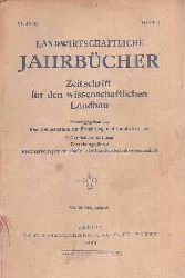 Reichsministerium fr Ernhrung und Landwirtschaft  Landwirtschaftliche Jahrbcher 93.Band 1943 Heft 2 (1 Heft) 