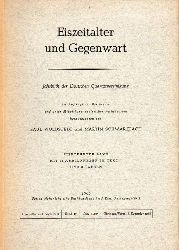 Woldstedt,Paul+Martin Schwarzbach  Jahrbuch der Deutschen Quartärvereinigung(Eiszeitalter 