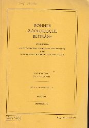 Bonner Zoologische Beitrge  28.Jahrgang.1977.Hefte 1-2,3-4 (2 Hefte) 