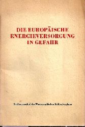 Hartmann,R.  Die Europische Energieversorgung in Gefahr 