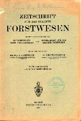 Zeitschrift fr das gesamte Forstwesen  76./70.Jg.7./9.Heft:Juli/September 1944.Springer-Vlg.Bln.1944.168 S. 