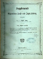 Allgemeine Forst-und Jagd-Zeitung  Supplemente dazu,herausgegeben von Heyer,Gustav 
