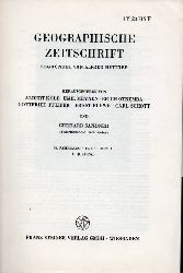 Geographische Zeitschrift(Begr.Hettner,Alfred)  64.Jahrgang.1976.Heft 1,2,3 und 4 
